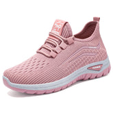 Women's Lightweight Knit Walking Sneakers – Breathable Everyday Shoes