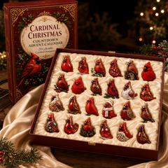 Last 50 pcs⏰ High-quality model✨Cardinal Christmas 24-Day Countdown Calendar – Limited Anniversary Edition
