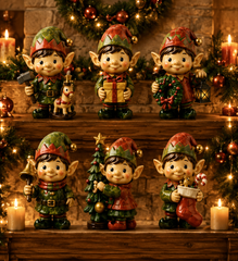 24-Day Christmas Elf Advent Calendar | Countdown Blind Box Gift