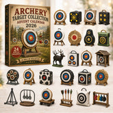 CHRISTMAS KICKOFF 40% OFF - Archery Target Collection Advent Calendar 2026 - 24-Day Festive Countdown, Acrylic Charms Blind Box - Gift For Archery Lovers AC0HT328