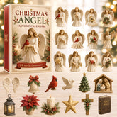 CHRISTMAS KICKOFF 80% OFF - Christmas Angel Timeless Advent Calendar 2026 - 24-Day Festive Countdown, Acrylic Charms Blind Box - Gift For Family Members