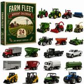 🚜Build the Fleet Collection 24-Day Vehicle Advent Calendar Series