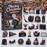 CHRISTMAS KICKOFF 40% OFF - Hockey Christmas Advent Calendar 2026 - 24-Day Festive Countdown, Acrylic Charms Blind Box - Gift For Hockey Lovers AC0HA181