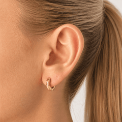 Bessie Hoop Earrings