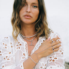 Monroe Tennis Necklace