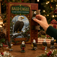 ✨24-Day Christmas Countdown Advent Calendar – bald eagle Ornament