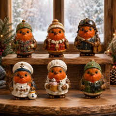 Robin Christmas Advent Calendar 2026 – 24 Days of Unique Collectible Robin Miniatures, Festive Countdown Gift for Bird Lovers & Garden Lovers