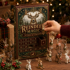 ✨24-Day Christmas Countdown Advent Calendar –Reindeer Magic Ornament