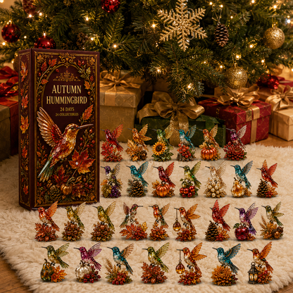24-Day Advent Calendar Hummingbird Blind Box | Countdown Christmas Gift