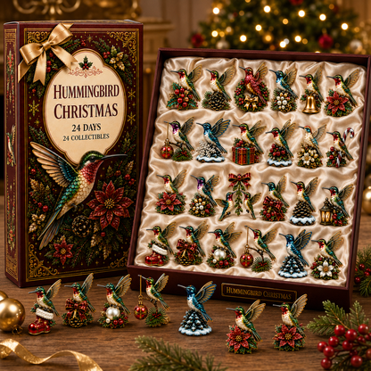 24-Day Advent Calendar Hummingbird Blind Box | Countdown Christmas Gift