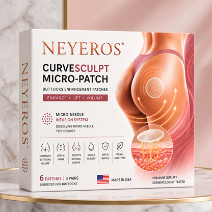 Neyeros® CurveSculpt Micro-Patch ✦ Sculpt • Firm • Smooth Lower Body Curves ✦ Micro-Needle Infusion System