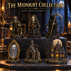 Haunted Manor Halloween Countdown Calendar 2026 – 24 Nights of Terror Gothic Miniature Collectibles