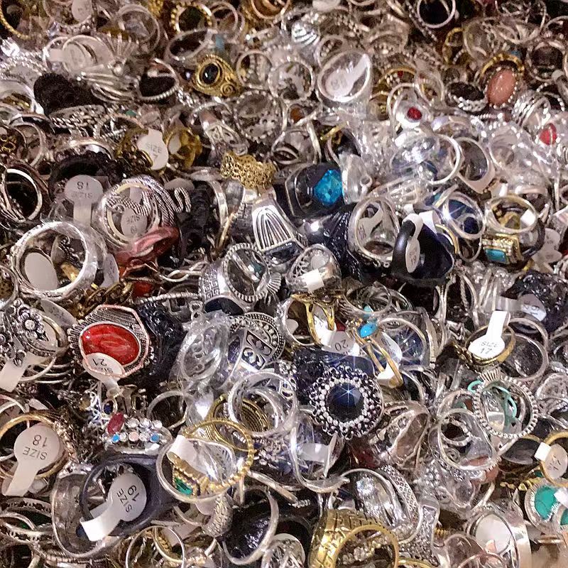 30 PCS / 40 PCS / 50 PCS Mystery Adjustable Rings