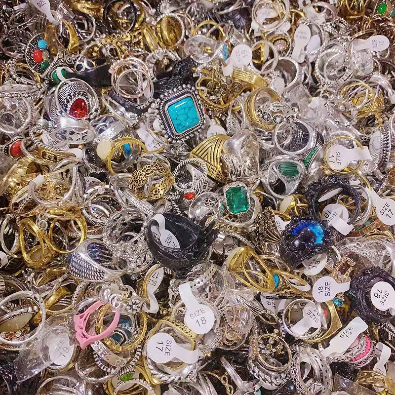 30 PCS / 40 PCS / 50 PCS Mystery Adjustable Rings