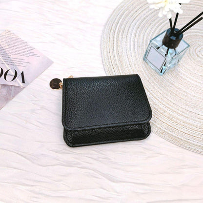 🔥LAST DAY 49% OFF- RFID Short Wallets for Women – Fashionable Card Holder with Key Ring & Coin Purse
