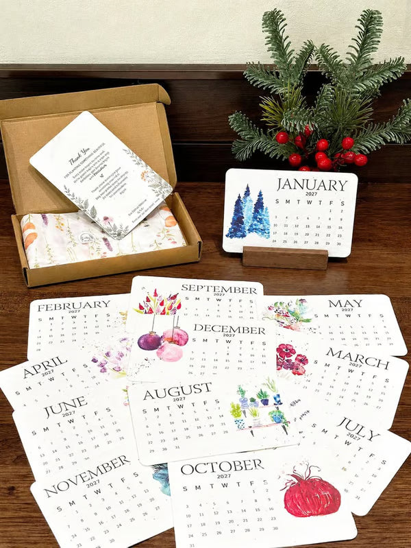 ✨🏆Early Holiday Sale 80% OFF🌱Eco-Friendly Plantable “Timeless” Seed Calendar 2027