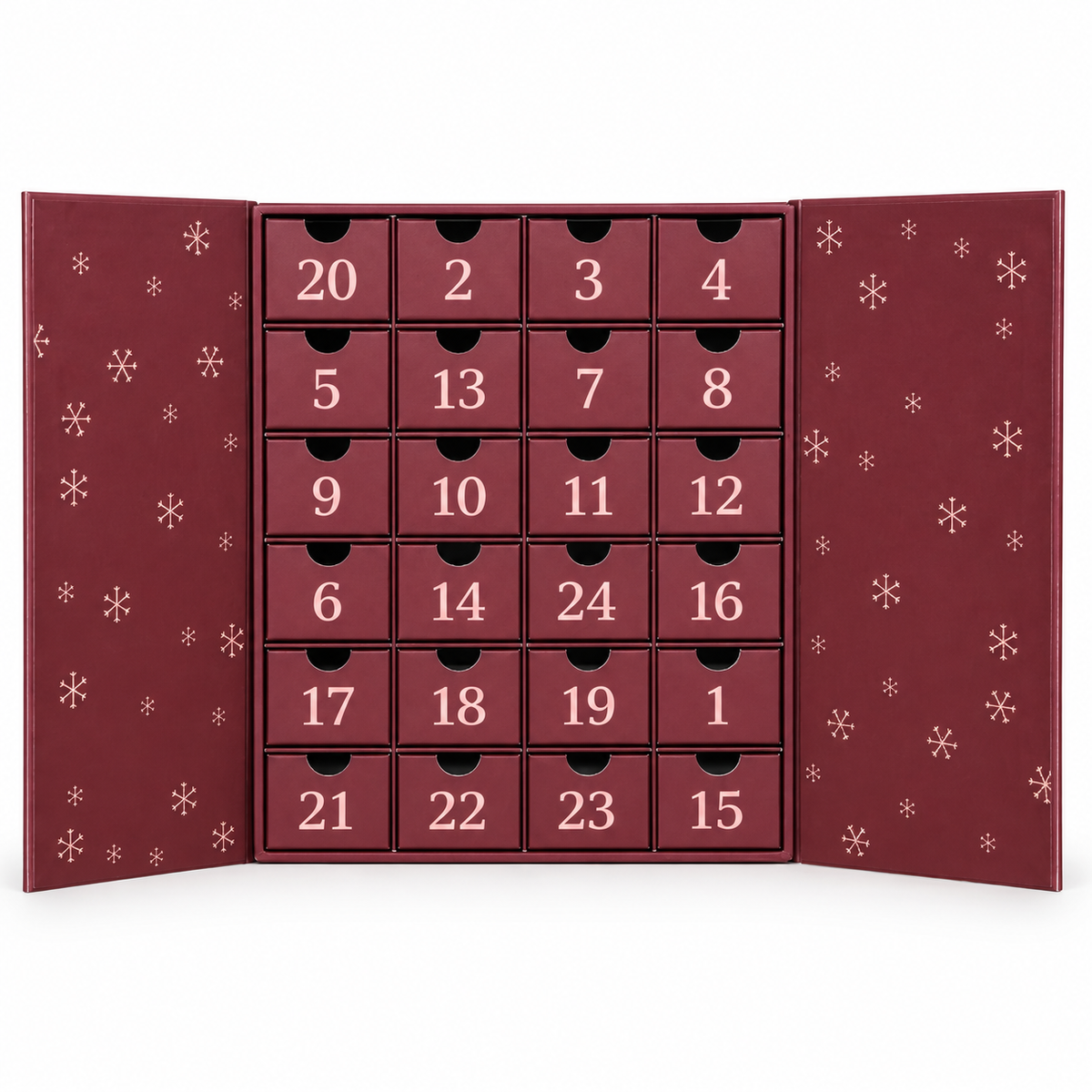 Crimson Wishes — 24-Day Jewelry Advent Calendar