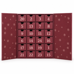 Crimson Wishes — 24-Day Jewelry Advent Calendar
