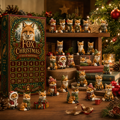 ✨24-Day Christmas Countdown Advent Calendar –Fox decoration