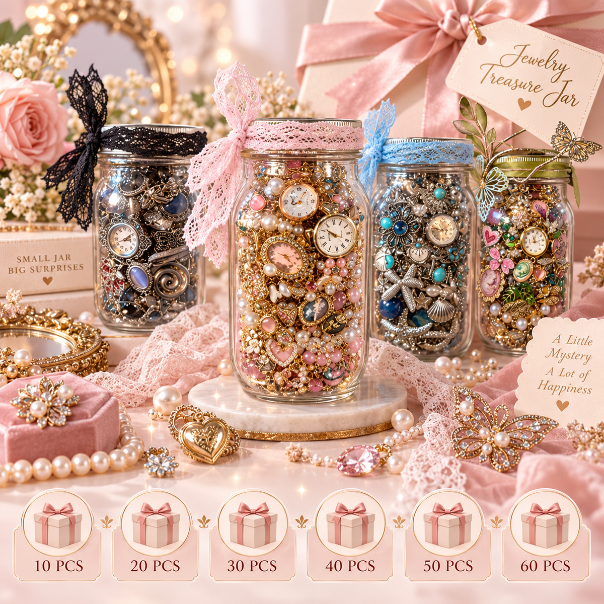 Christmas Mystery Jewelry Jar ✨
