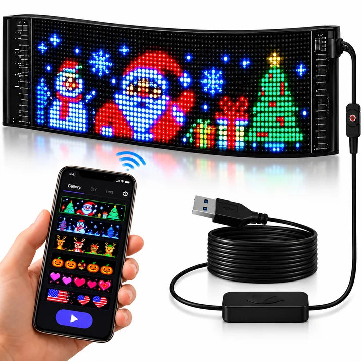 Merry Pixels LED display and mobile control