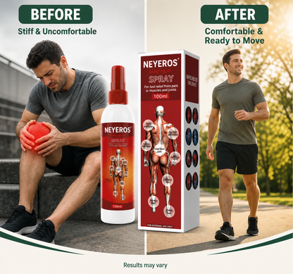 🩹 NEYEROS® | Advanced Rapid Relief Spray for Muscle & Joint Comfort – Targeted Spray Technology with Botanical Formula for Everyday Mobility Support