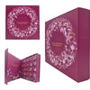 Advent calendar with surprise jewels in cameo, real coral, and various stones