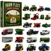 🚜Build the Fleet Collection 24-Day Vehicle Advent Calendar Series