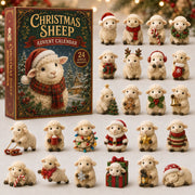 CHRISMAST KICKOFF 40% OFF - Christmas Sheep Holiday Advent Calendar 2026 - 24-Day Festive Countdown, Acrylic Charms Blind Box - Gift For Sheep Lovers AC0TM157