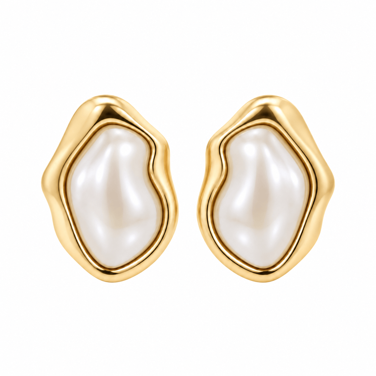 Aveline Pearl Stud Earrings