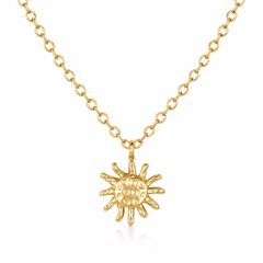 Dainty Sun Necklace