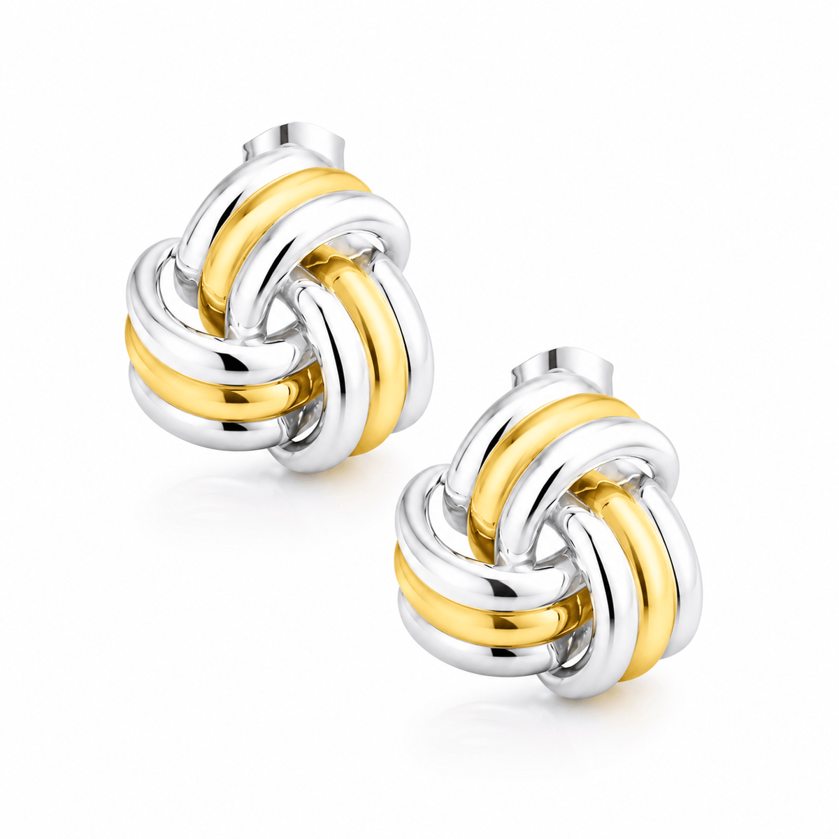 Freedom Knot Stud Earrings