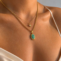 Dainty Sun Necklace