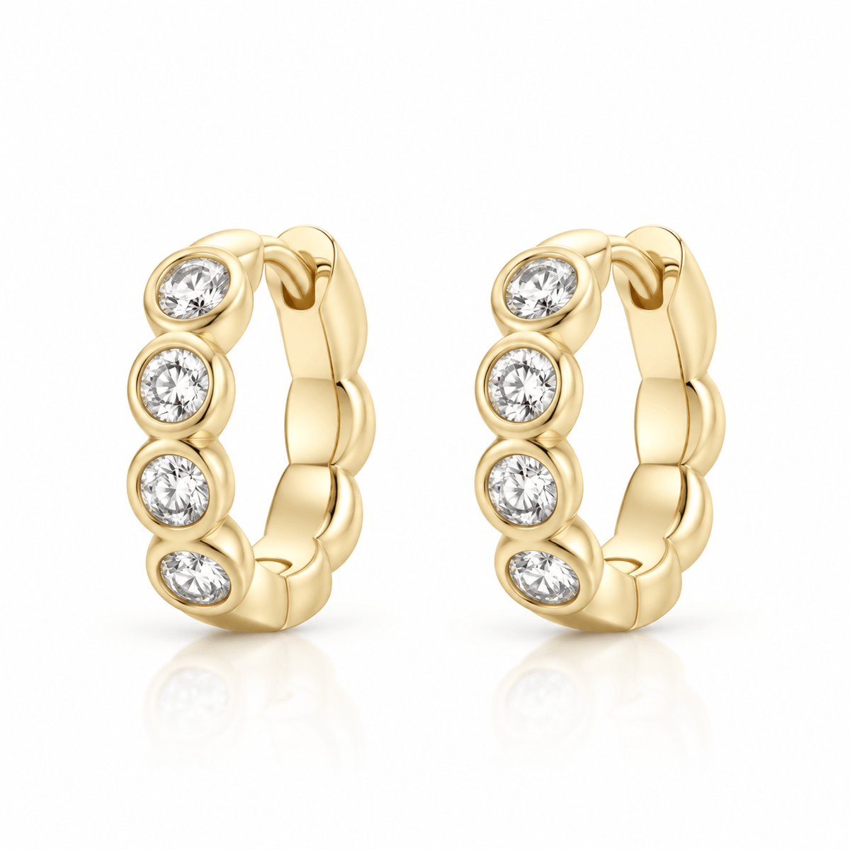 Mendhi Hoop Earrings