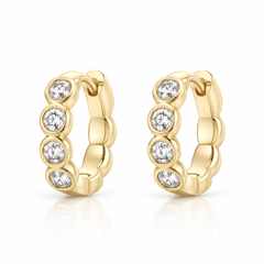 Mendhi Hoop Earrings