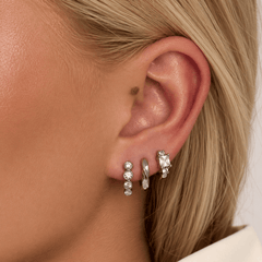 Mendhi Hoop Earrings