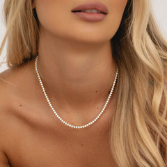 Monroe Tennis Necklace