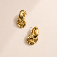 Valley Knot Stud Earrings
