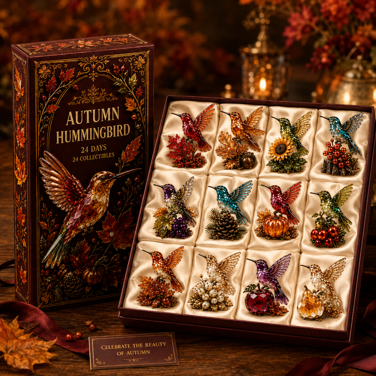 24-Day Advent Calendar Hummingbird Blind Box | Countdown Christmas Gift