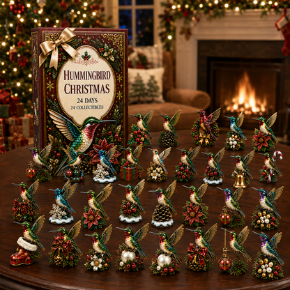 24-Day Advent Calendar Hummingbird Blind Box | Countdown Christmas Gift