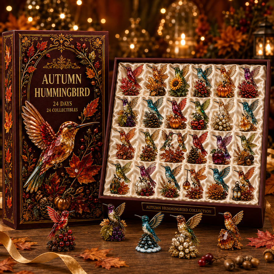 24-Day Advent Calendar Hummingbird Blind Box | Countdown Christmas Gift