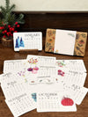 ✨🏆Early Holiday Sale 80% OFF🌱Eco-Friendly Plantable “Timeless” Seed Calendar 2027