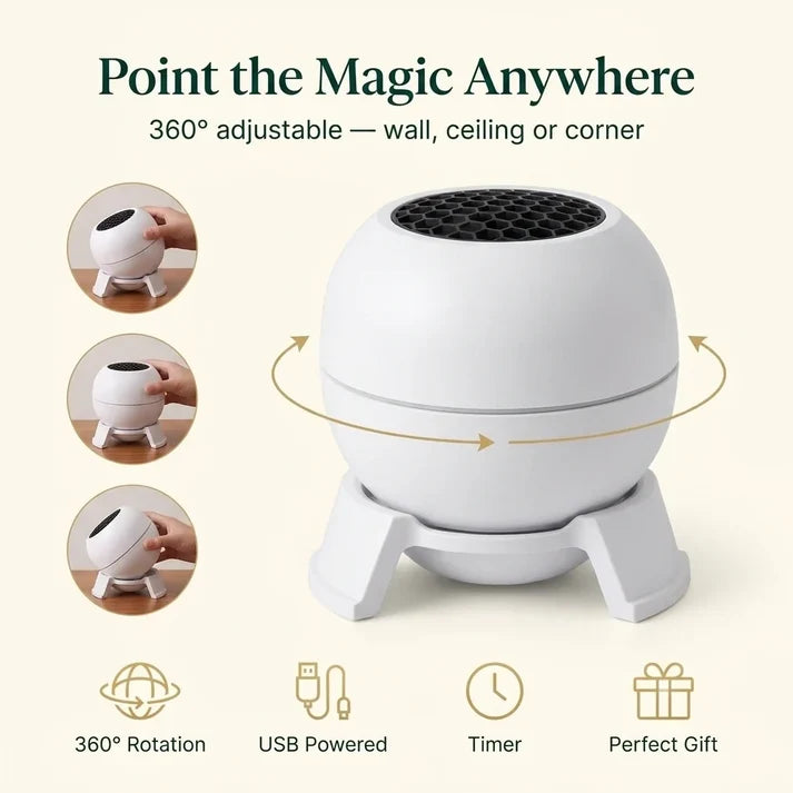 360 degree adjustable Christmas projector
