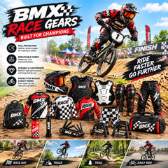 BMX Race Gears Advent Calendar 2026 - 24-Day Festive Countdown, Acrylic Charms Blind Box